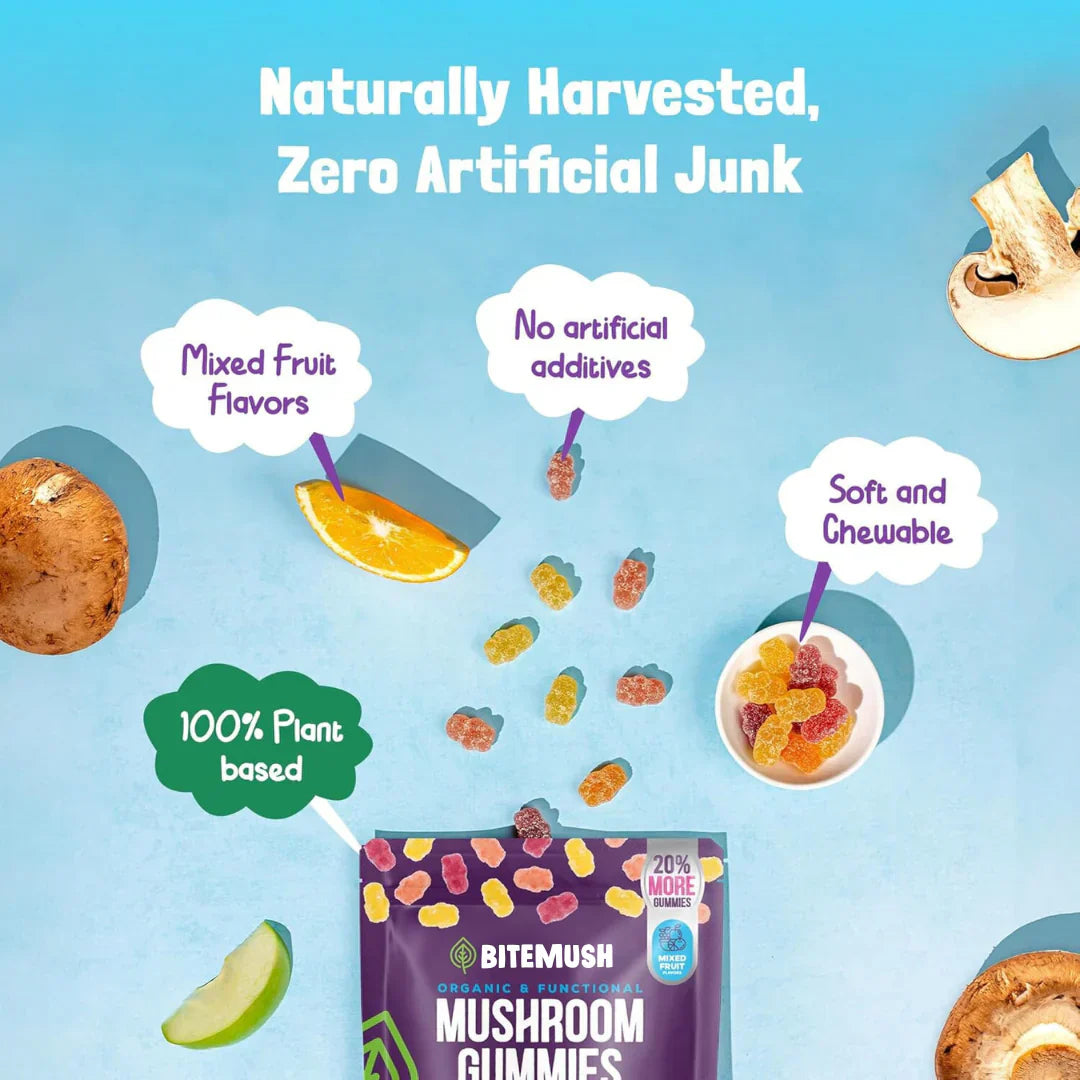 Mushroom Gummies - Focus & Energy