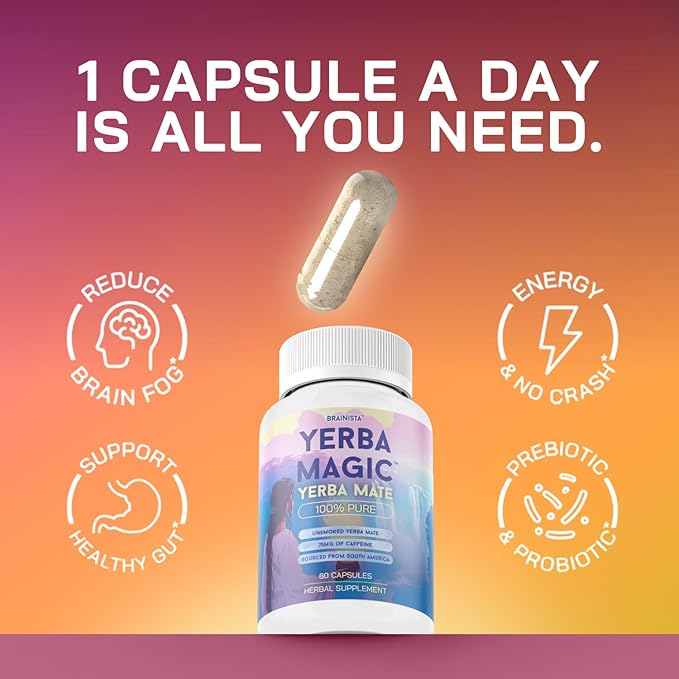 Yerba Magic - Yerba Mate Capsules 60pc