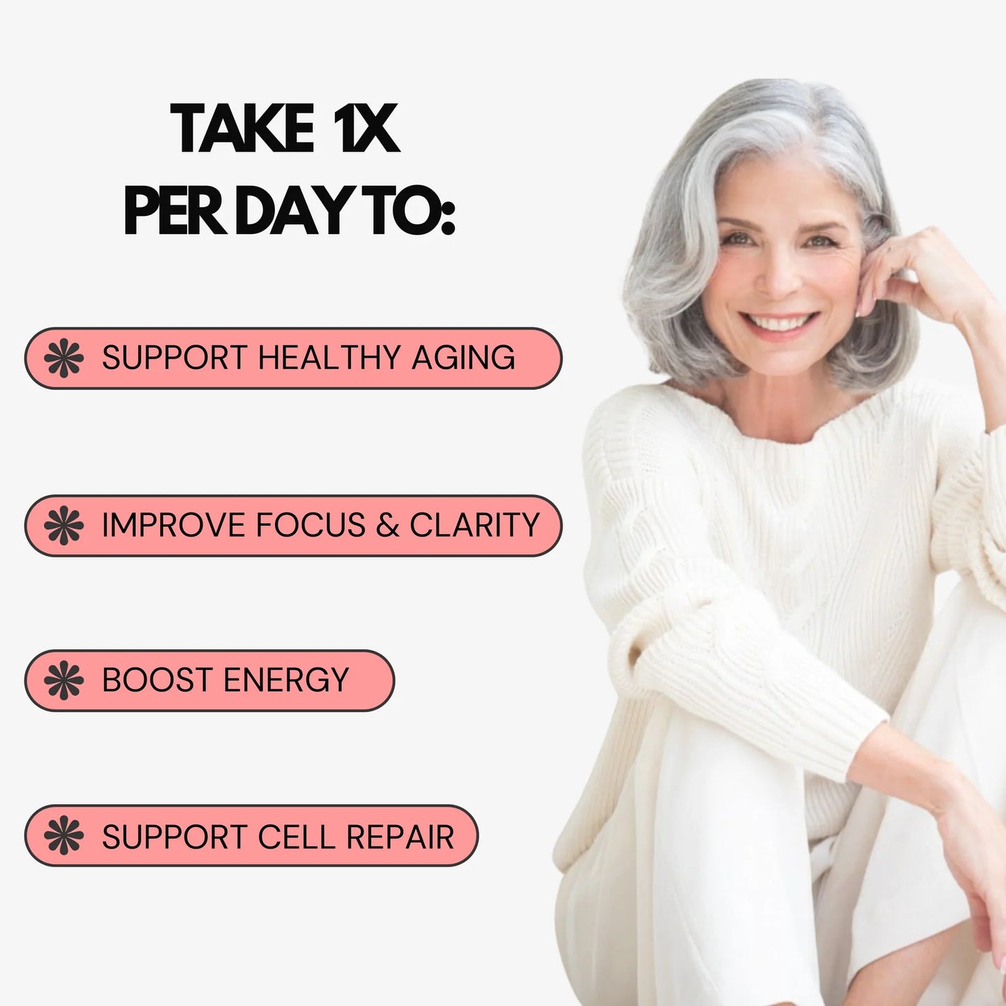 ZOOONE NR1000 - NAD+ Berry Flavor Drink for Skin Aging Support, Energy, and Focus