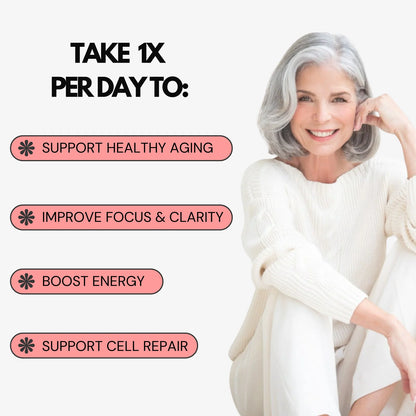 ZOOONE NR1000 - NAD+ Berry Flavor Drink for Skin Aging Support, Energy, and Focus