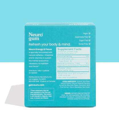 Energy & Focus Neuro Gum