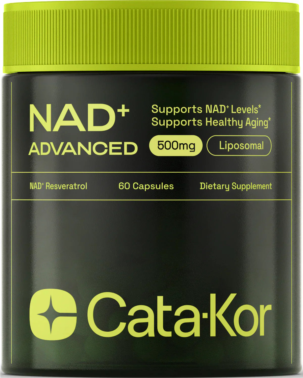 Cata-Kor NAD+ Advanced - NAD Supplement for Skin Aging Support, Energy, and Focus