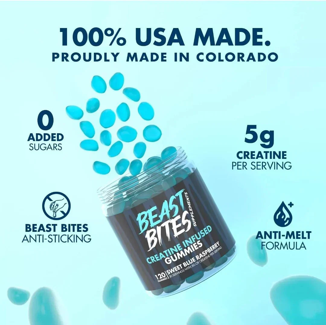 Beast Bites - Creatine Infused Gummies